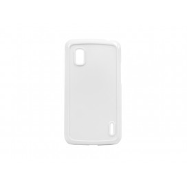 เคส Google Nexus 4 (พลาสติก, สีขาว) (10 ชิ้น/แพ็ค) 