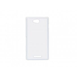 เคส Sony Xperia C S39H (พลาสติก, สีขาว) (10 ชิ้น/แพ็ค)
