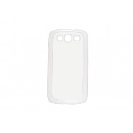 เคส Samsung Galaxy S3 i9300 (พลาสติก, สีขาว) (10 ชิ้น/แพ็ค)