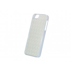 เคส iPhone 5/5S/SE (พลาสติก, สีขาว)-ใหม่ (10 ชิ้น/แพ็ค)