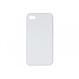 เคส iPhone 4/4S (ซิลิโคน, สีขาว) (10 ชิ้น/แพ็ค)