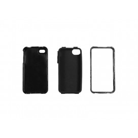 เคส 3 in 1 iPhone 4/4S (สีดำ) (10 ชิ้น/แพ็ค)
