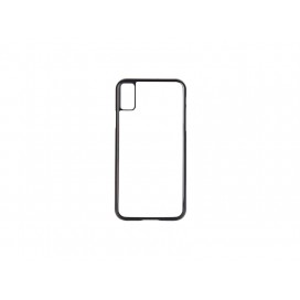 iPhone X Cover w/ insert (Plastic, Black)(10/pack)