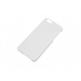 เคส 3 มิติ iPhone 6/6S  (เคลือบ, ผิวมันวาวสีขาว) (10 ชิ้น/แพ็ค)