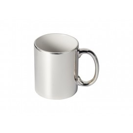 11oz Silver Plated Ceramic Mug  (36/pack)