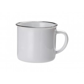 10oz/300ml Ceramic Enamel Mug (Black)(36/pack)