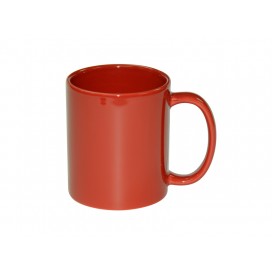 11oz/330ml Full Red Color mug w/ UV Coating(10/pack)