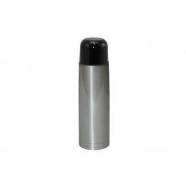 17oz/500ml Flask Thermos Bottle w/ UV Coating (Silver)(10/pack)