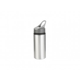 22oz/650ml Aluminum Bottle w/ Handle(Silver)(10/pack)
