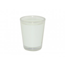 แก้วช็อต แถบพื้นสีขาว 1.5oz (144 ใบ/ลัง)