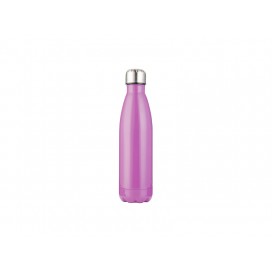 17oz/500ml Stainless Steel Cola Bottle w/ UV Coating (Purple)(10/pack)
