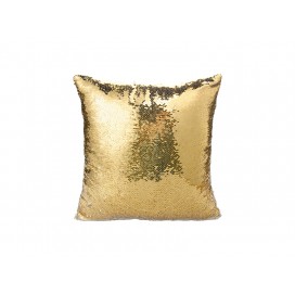 Flip Sequin Pillow Cover(Gold w/ Silver)                               (10/pack)